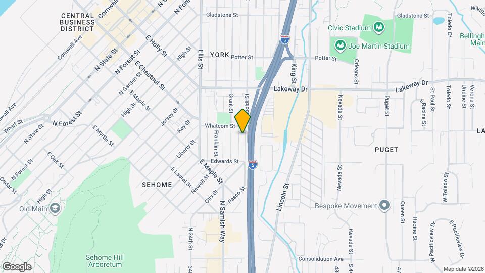 1149 Humboldt St Map and Location Details