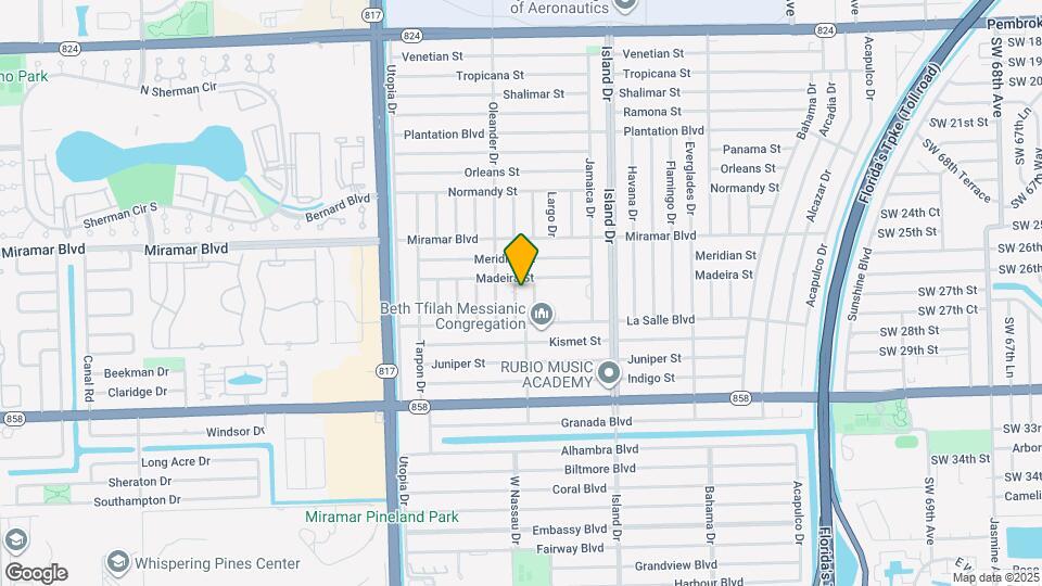 2643 Nassau Dr Mapa y Detalles de la Ubicación