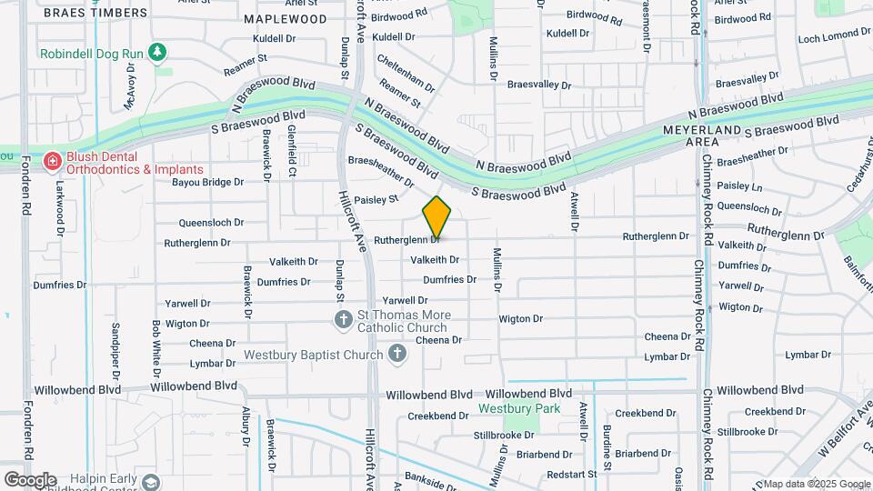 5747 Rutherglenn Dr Map and Location Details