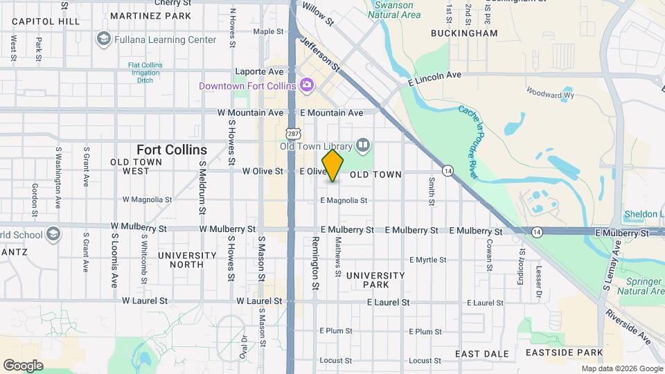 319 Mathews St Map and Location Details