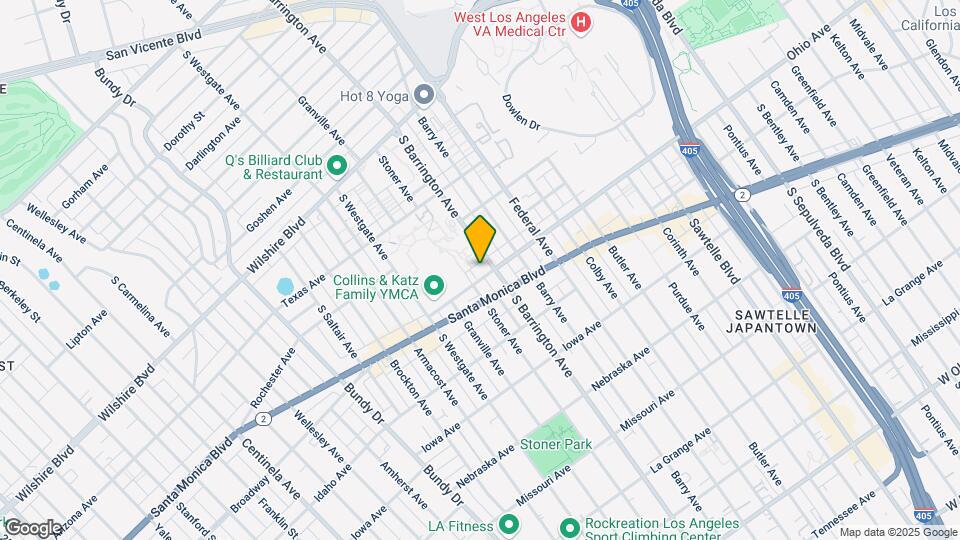 11711 Ohio Ave Map and Location Details