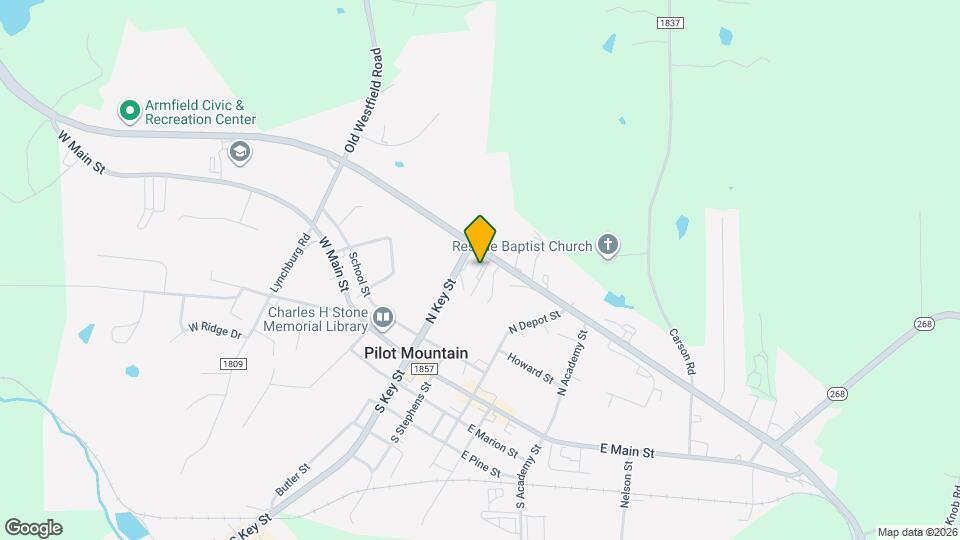 322 N Key St Map and Location Details