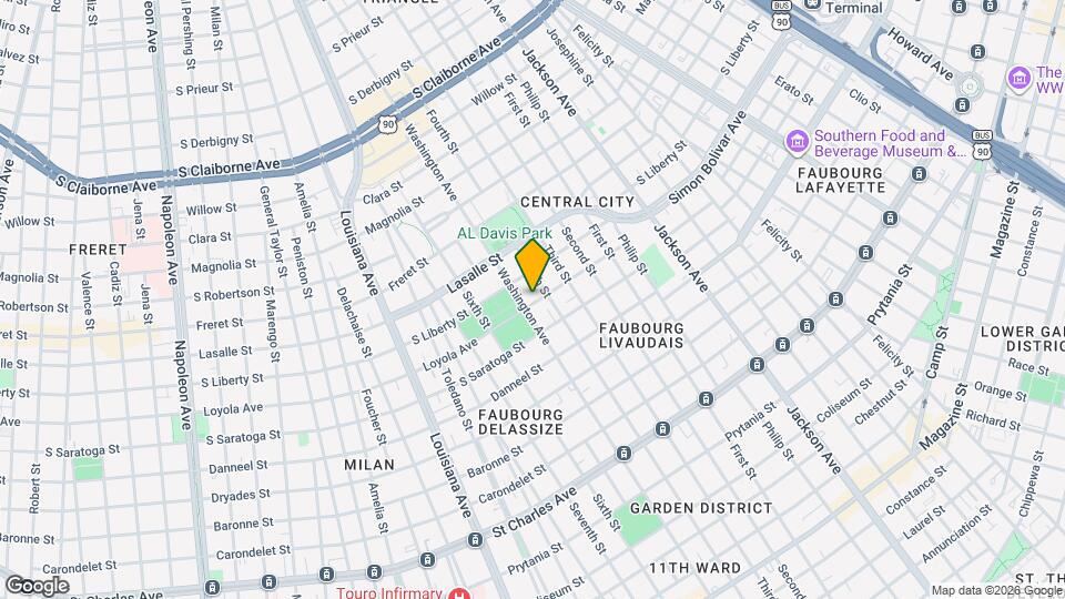 2717 Loyola Ave Map and Location Details