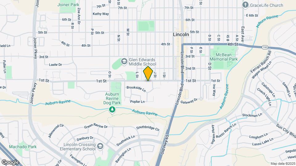 1089 1st St Map and Location Details