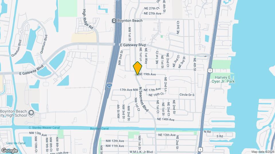 1860 N Seacrest Blvd Map and Location Details