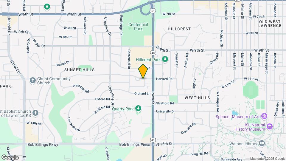 2201 Harvard Rd Map and Location Details