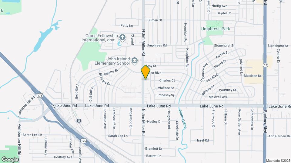 1426 N Jim Miller Rd Map and Location Details