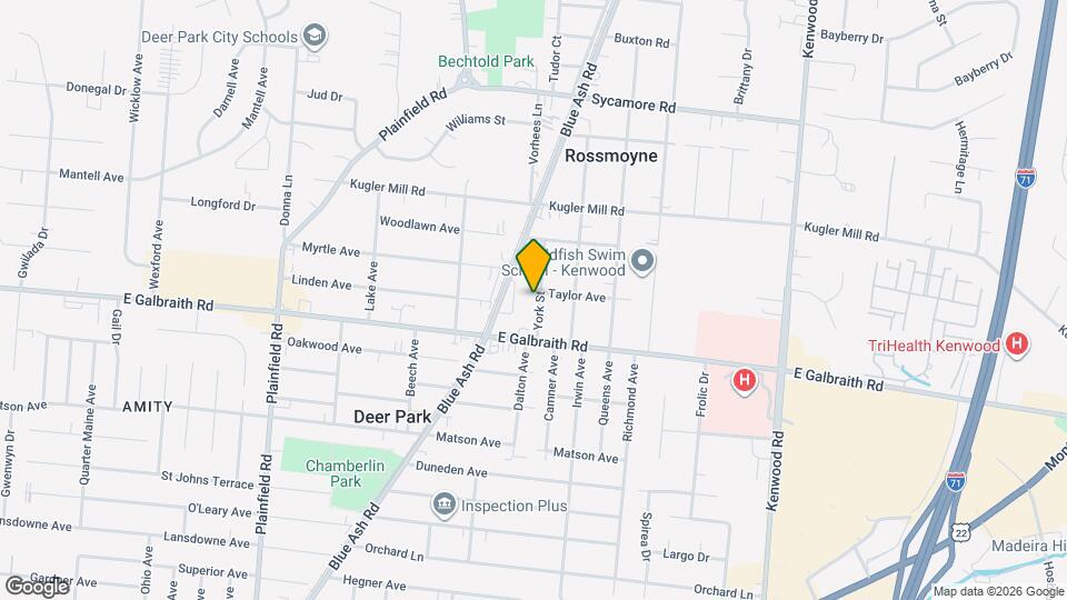 8217 York St Map and Location Details