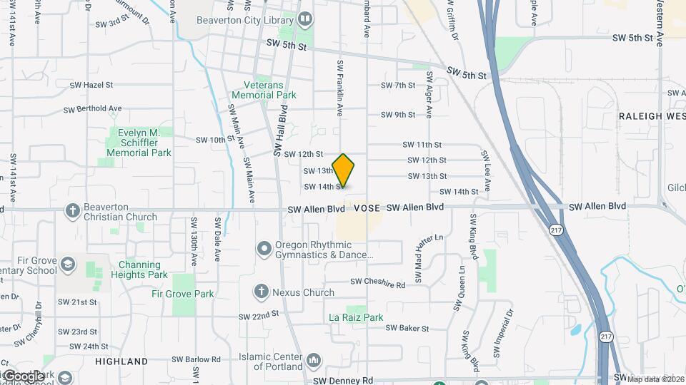 12125 SW 14th St Mapa y Detalles de la Ubicación