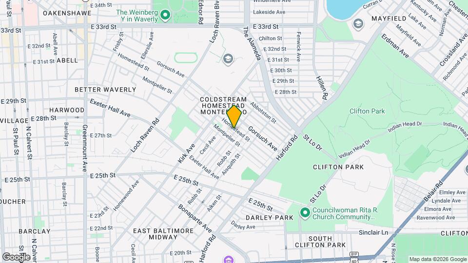 1567 Homestead St Map and Location Details