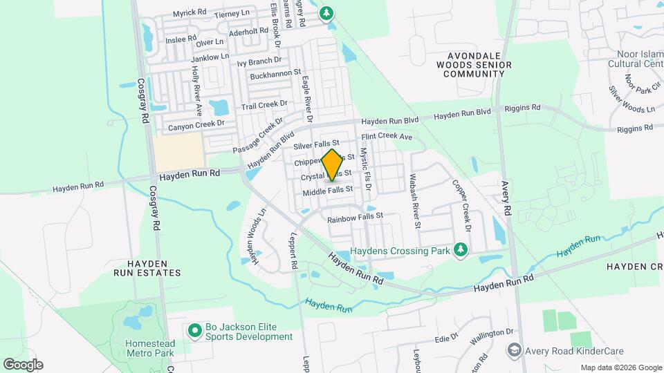 5592 Middle Falls St Map and Location Details