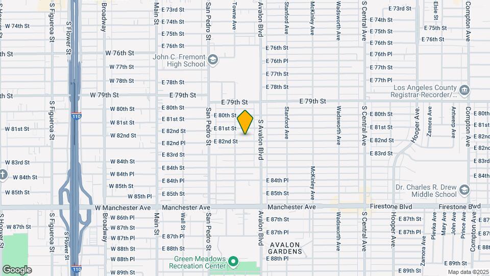 423 E 82nd St Mapa y Detalles de la Ubicación