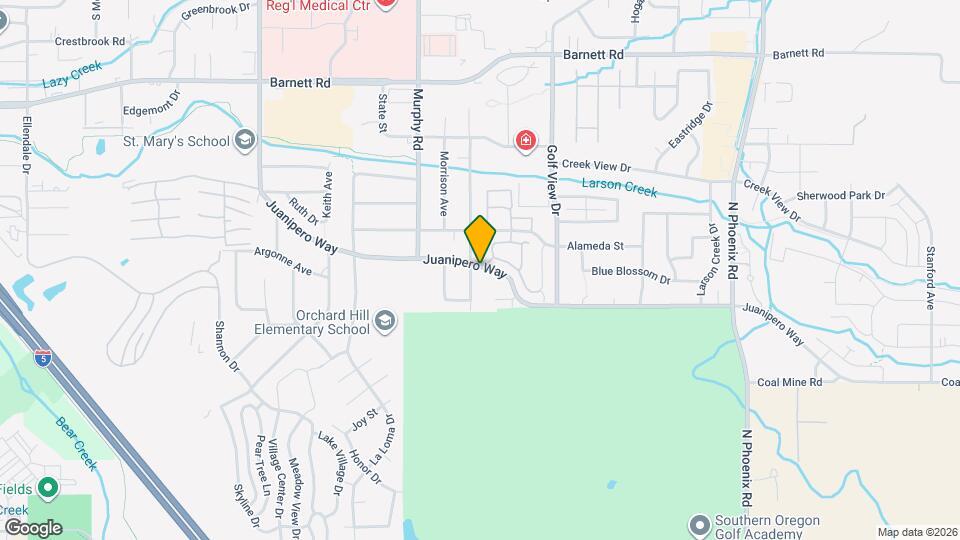 3100 Juanipero Way Map and Location Details