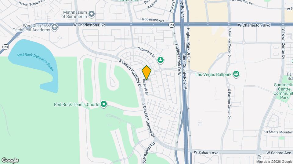 1862 Hollywell St Map and Location Details