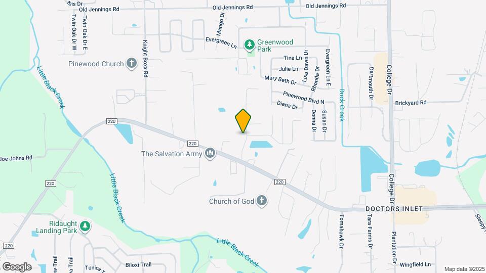 1760 Glen Laurel Dr Map and Location Details