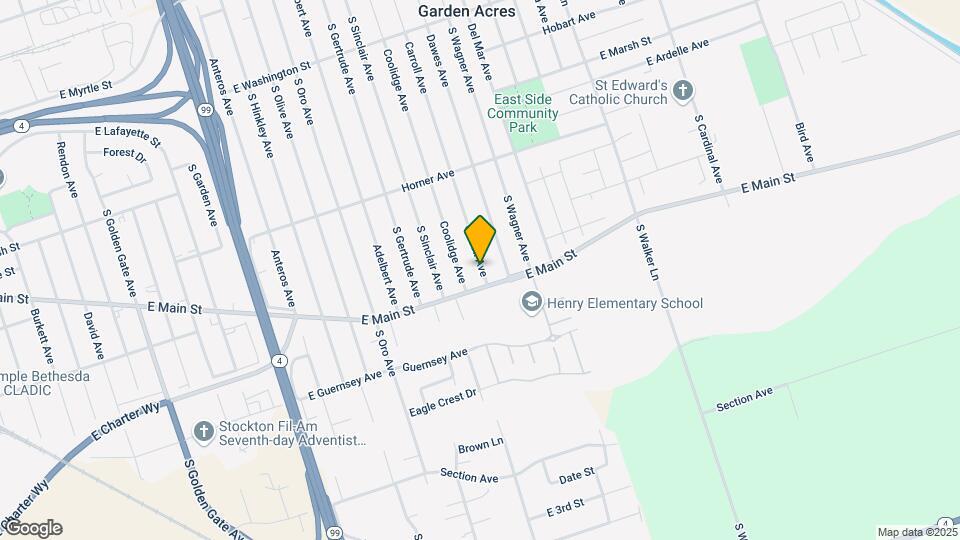 1023-1047 S Carroll Ave Mapa y Detalles de la Ubicación