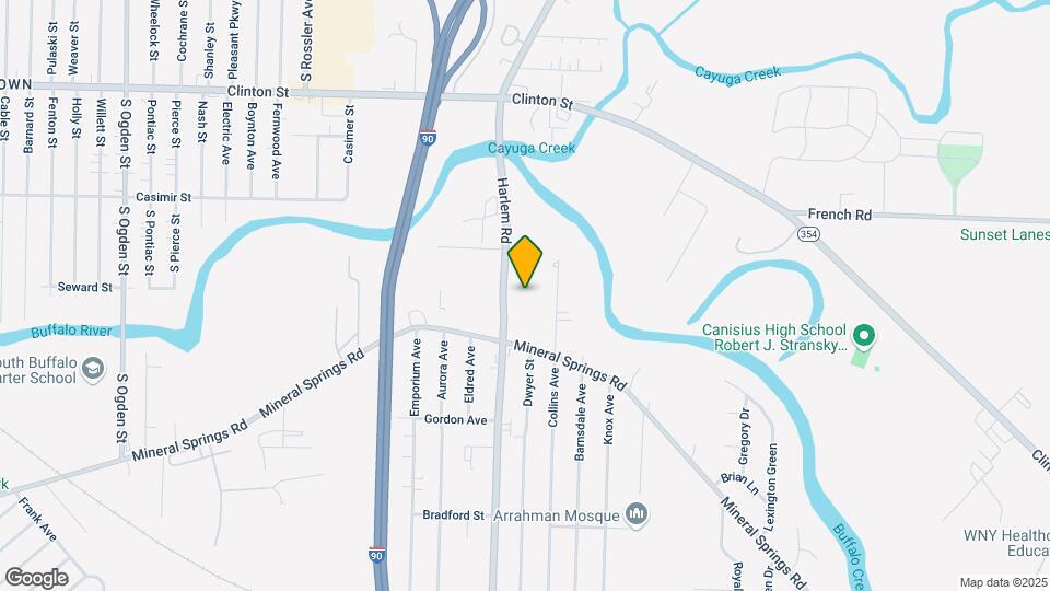 845 Harlem Rd, Unit 8 Map and Location Details