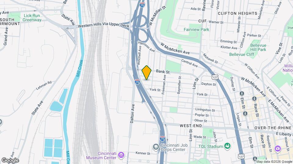 1115 Dayton St Map and Location Details