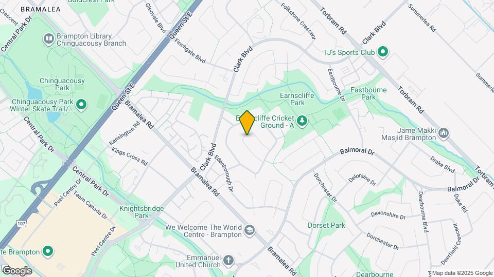 47 Earlsdale Crescent Map and Location Details