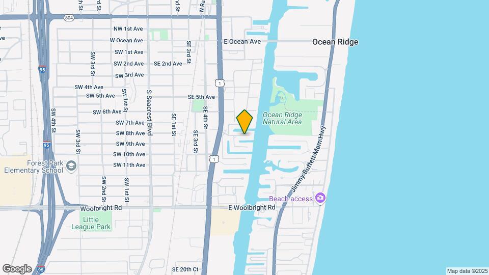 940 Greenbriar Dr Map and Location Details