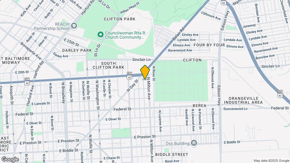 1829 N Port St Map and Location Details