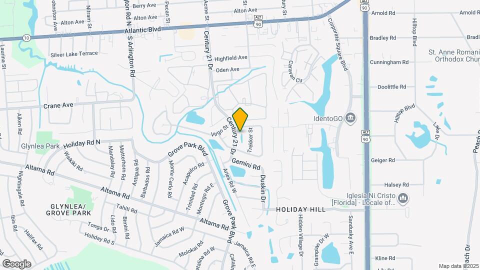 733 Century 21 Dr Map and Location Details