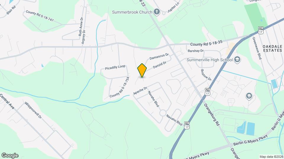 205 Alydar Ct Map and Location Details