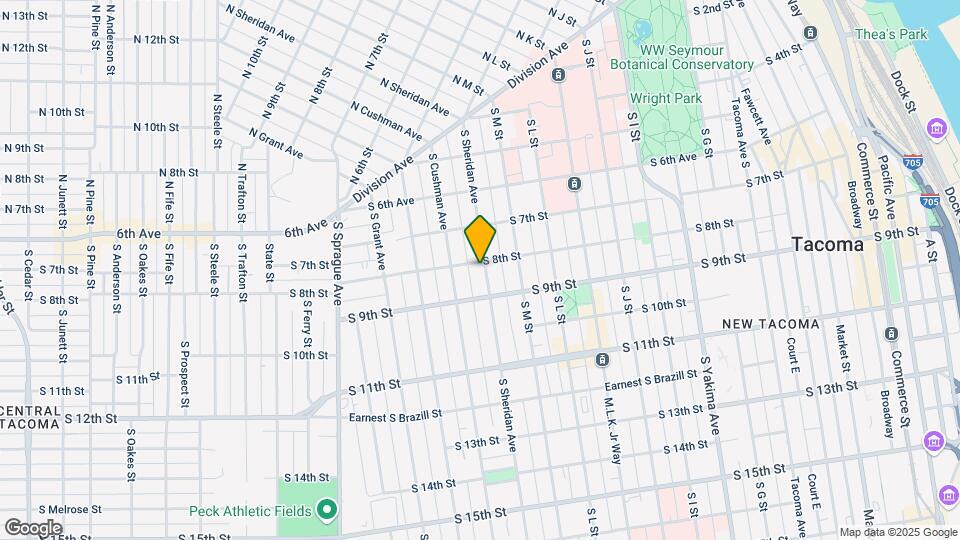 1402 S 8th St Mapa y Detalles de la Ubicación