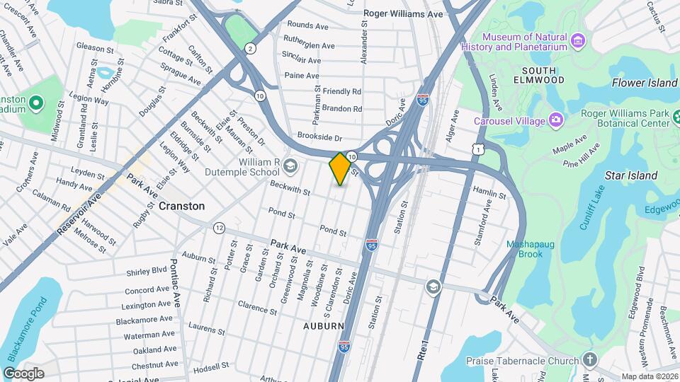 41-43 Woodbine St Mapa y Detalles de la Ubicación