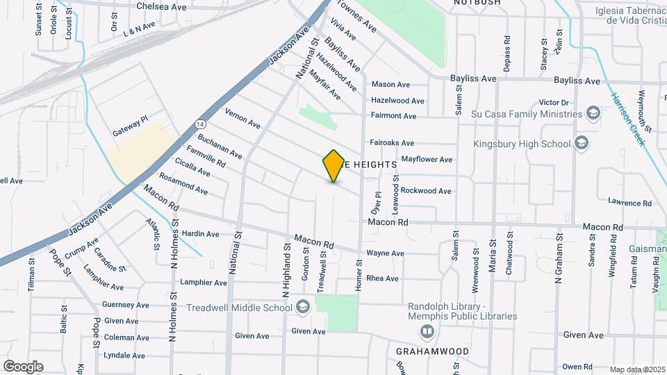 3581 Rockwood Ave Map and Location Details