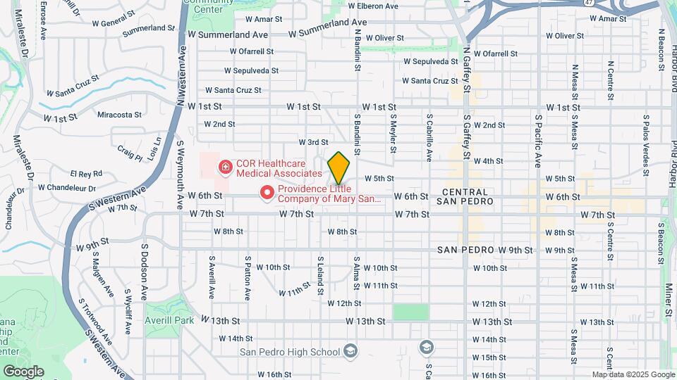 1060 W 6th St Mapa y Detalles de la Ubicación
