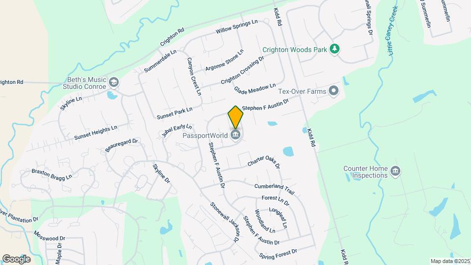 553 Cane River Ln Map and Location Details