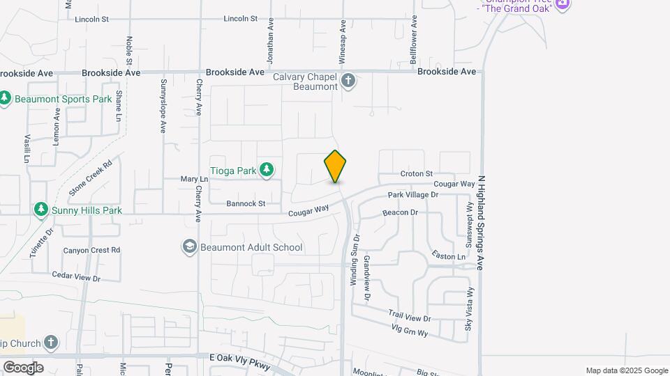 1444 Worland St Map and Location Details