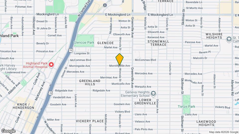 5546 Morningside Ave Map and Location Details