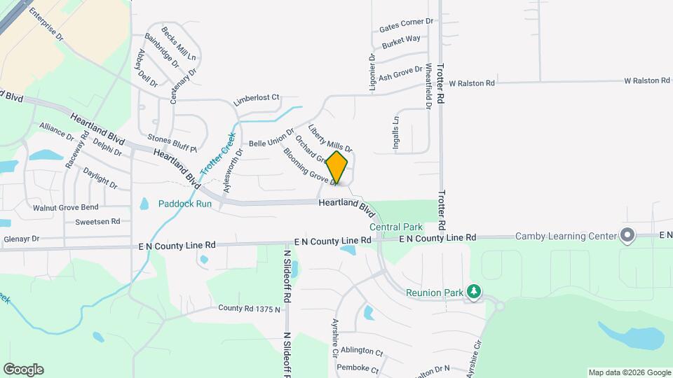 8629 Blooming Grove Dr Mapa y Detalles de la Ubicación