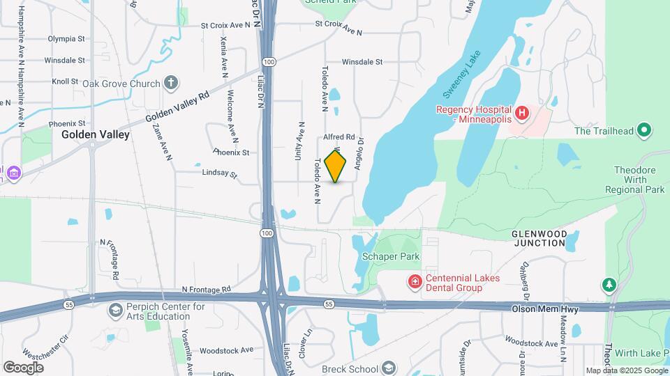 5111 Thotland Rd Map and Location Details