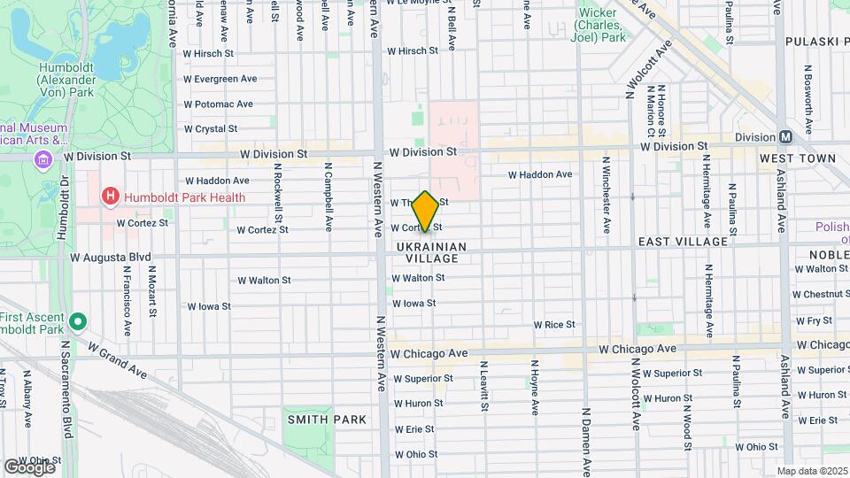 1012 N Oakley Blvd, Unit #2 Map and Location Details
