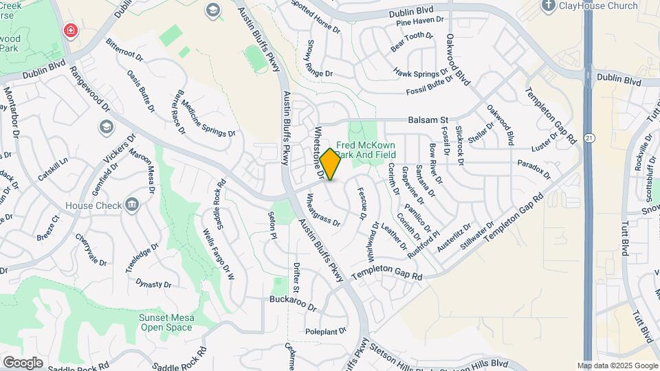 6055 Whetstone Dr Map and Location Details