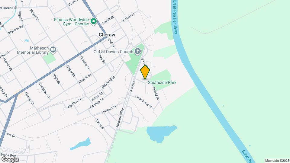 38 Evergreen St Map and Location Details