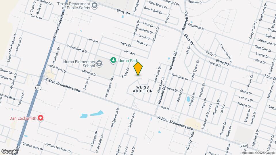 4305 Mattie Dr Mapa y Detalles de la Ubicación