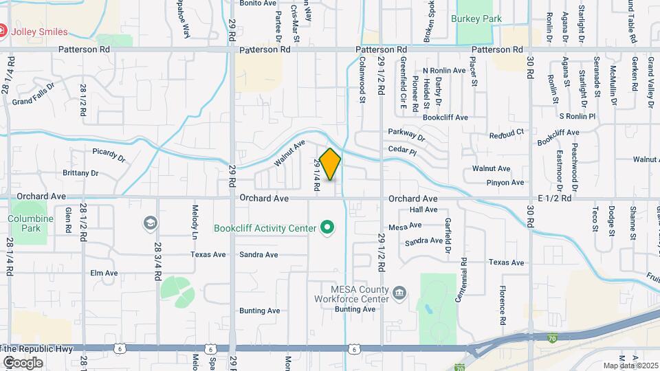553 Garfield Dr Mapa y Detalles de la Ubicación