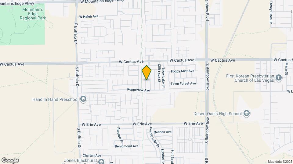 10632 Peach Creek St Map and Location Details