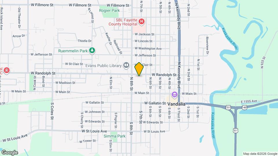 221 N 7th St Mapa y Detalles de la Ubicación