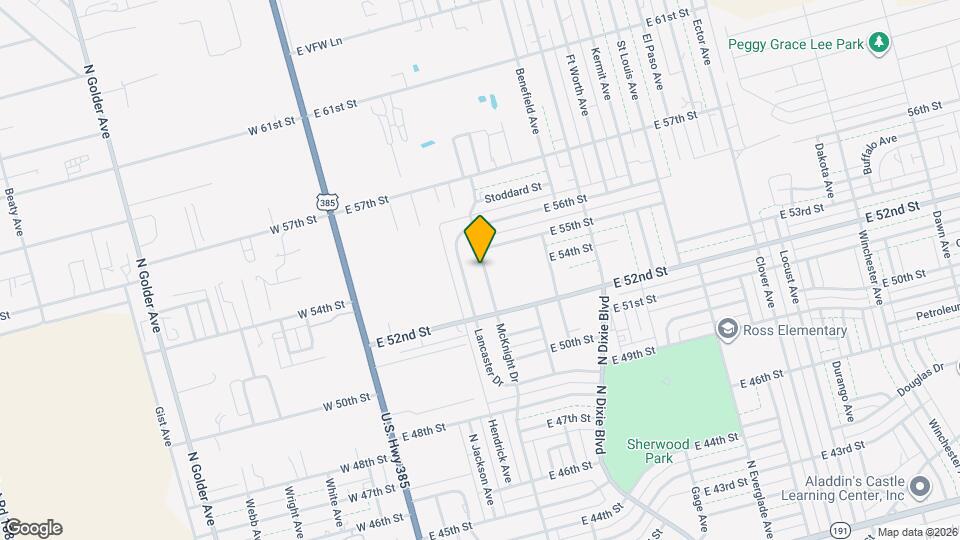 5403 McKnight Dr Map and Location Details