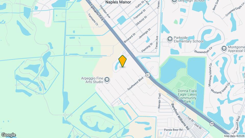 5296 Treetops Dr, Unit 5296 Mapa y Detalles de la Ubicación