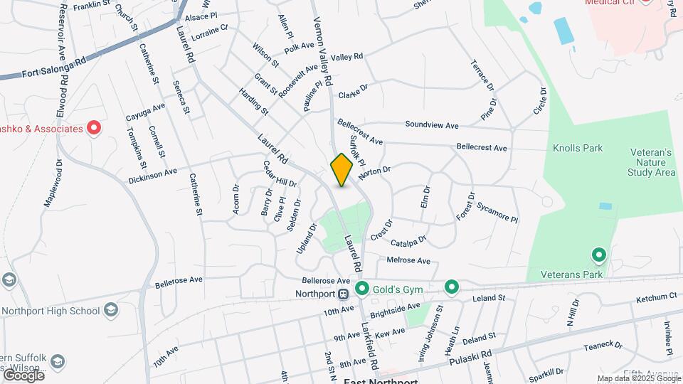 154 Laurel Rd Map and Location Details
