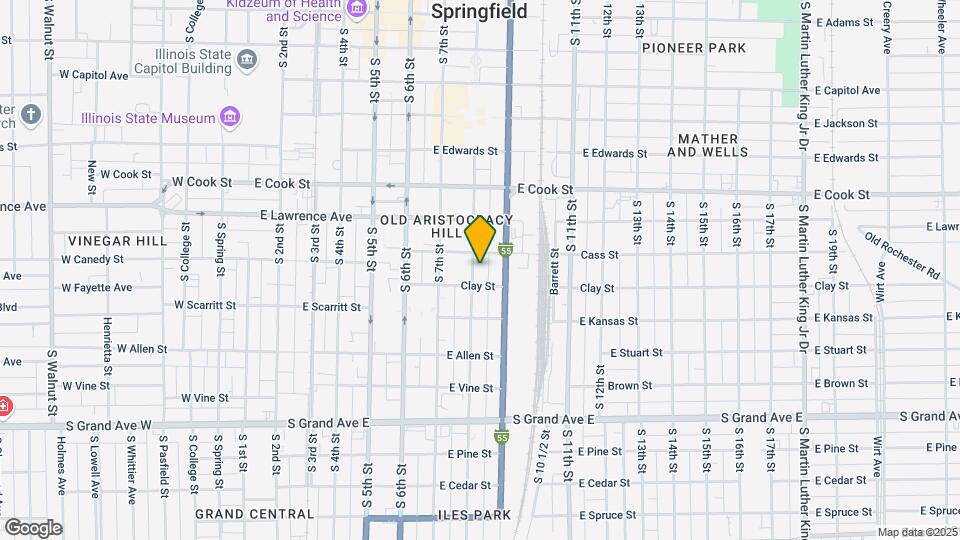 916 S 8th St Map and Location Details