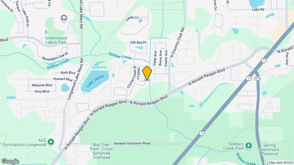 592 Tall Oaks Terrace Map and Location Details