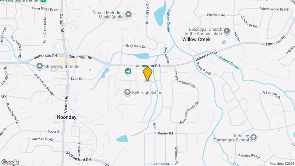4723 Jamerson Creek Ct Map and Location Details