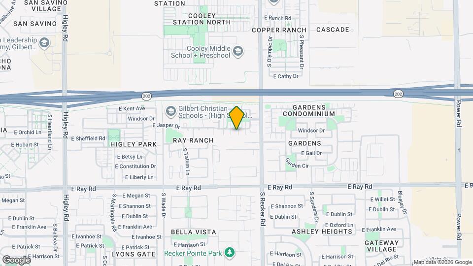 3899 E Jasper Dr Map and Location Details